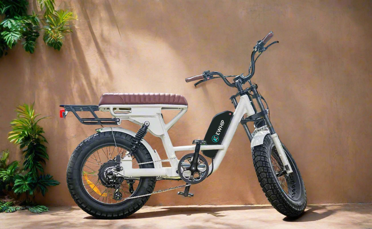 EWHIP THE CAPTAIN – Premium E-Bike White - EWHIP