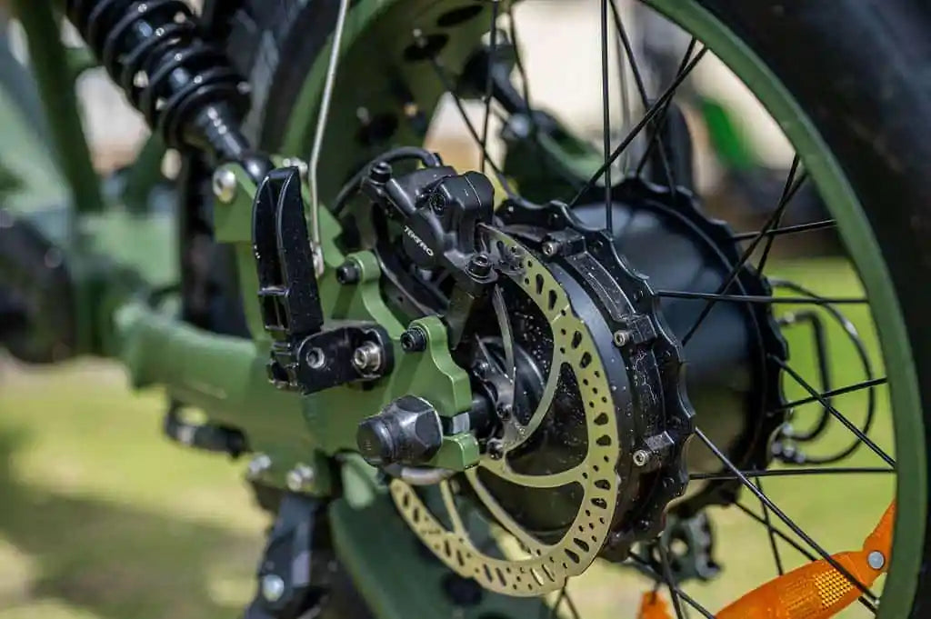 EWHIP THE BOOM Electric E-Bike Olive Green - EWHIP