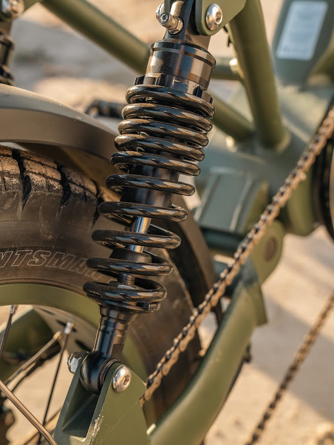 The Boom — Fat Tyre Café Racer Electric Bike