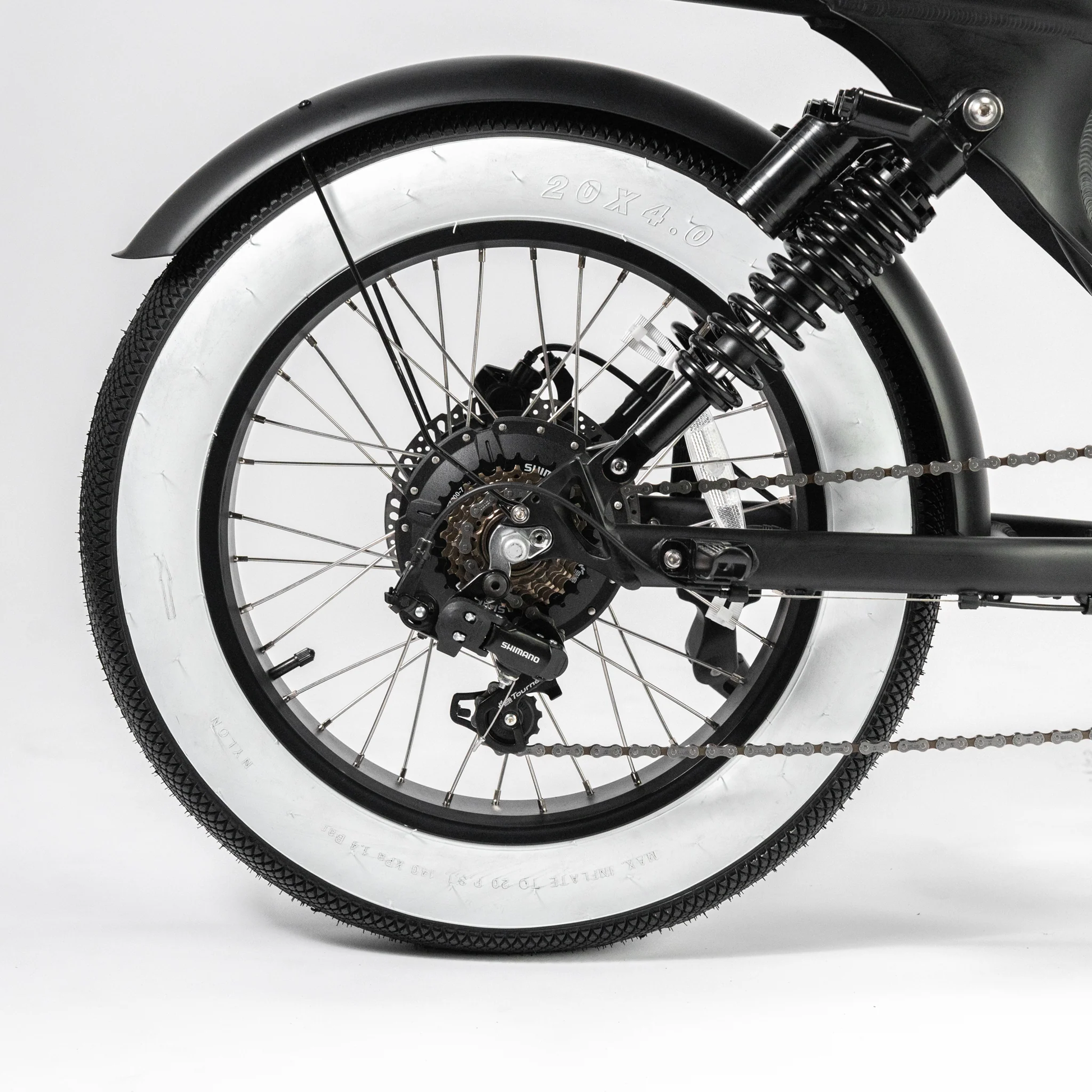 EWHIP The Boom Premium Electric E-Bike in Matt Black - EWHIP