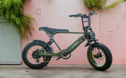 EWHIP THE BOOM – Premium E-Bike Olive Green - EWHIP