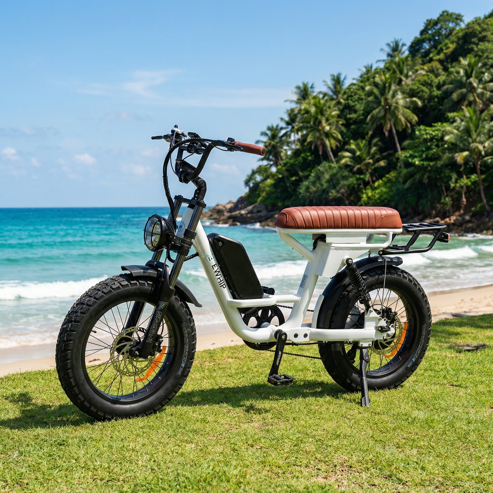 The Captain step-through electric bike australia white EN15194 certified
